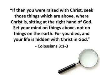 Focused Christian Living According to Biblical Priorities