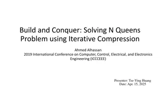 Solving N-Queens Problem Using Iterative Compression