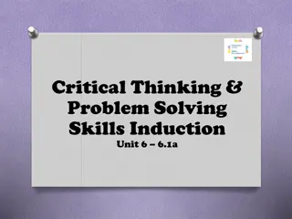 Enhancing Critical Thinking and Problem Solving Skills: Evan Evans' Defense Strategy