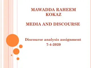 Understanding Media Discourse: Analysis and Importance