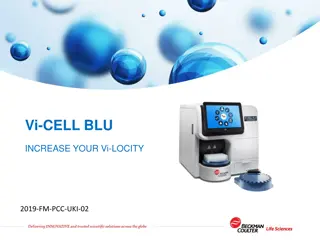 Vi-CELL.BLU - Advanced Cell Counting Instrument