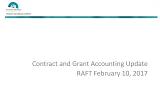 Update on Health Sciences Center Contracts, Grants, and NIH Salary Cap