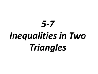 Explore Inequalities in Triangles with Hinge Theorem