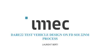 Innovative Vehicle Design and Test Structures Overview in Semiconductor Industry