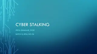 Understanding Cyber Stalking: Laws and Types Explained