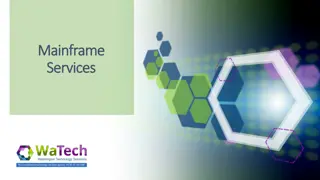Mainframe Services Review and Financial Analysis