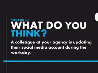 Colleague Social Media Update: Ethics Principles in the Workplace