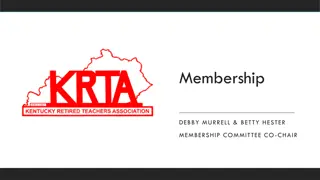 Exciting Updates from the Membership Committee at KRTA