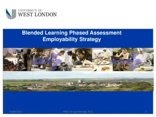Blended Learning Phased Assessment Employability Strategy Framework