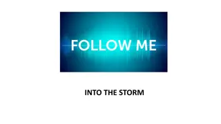 Insights on Faith and Following Jesus through Storms