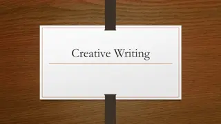Crafting Compelling Stories: A Guide to Creative Writing Excellence