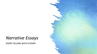 Crafting Engaging Narrative Essays: Tips and Guidelines