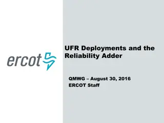 Adding UFR Deployments to Reliability Adder Telemetry
