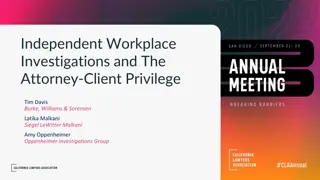 Workplace Investigations: Essential Guidance and Best Practices