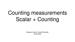Measurements and Analysis of Counting Scalar Data with Picoscope