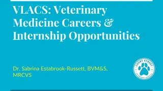 Veterinary Medicine Career Paths and Opportunities with Dr. Sabrina Estabrook-Russett