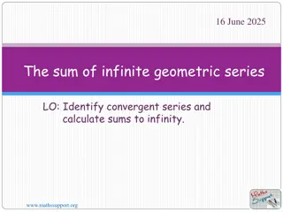Understanding Infinite Geometric Series in Mathematics