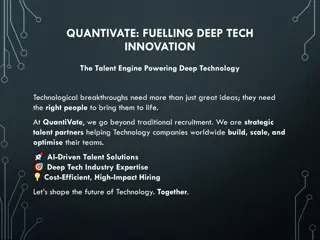 Empowering Deep Tech Innovation and Talent Recruitment