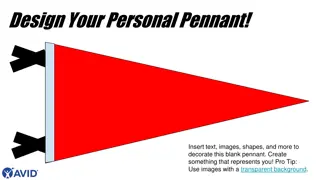 Craft Your Unique Pennant Design to Showcase Your Personality