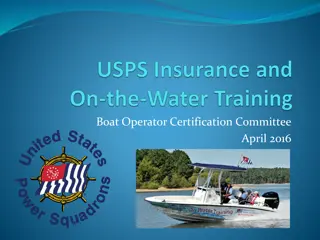 Boat Operator Certification Committee Insurance Coverage Details