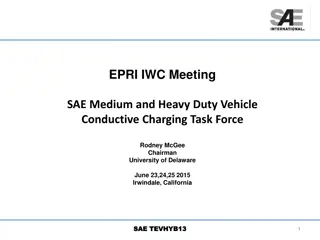 Conductive Charging Task Force for Medium and Heavy Duty Vehicles