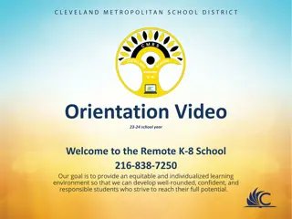 Remote K-8 School: Equitable & Individualized Learning Environment