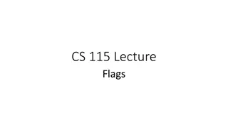 Understanding the Concept of Flags in Computer Science