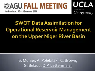 SWOT Satellite Mission for Water Resources Management