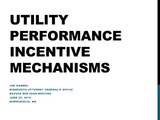 Building Effective Utility Performance Incentive Mechanisms