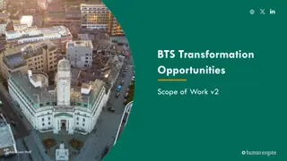 Building and Technical Services Transformation Project Overview