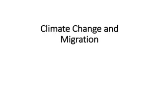 Impact of Climate Change on Human Migration