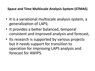 Space and Time Multiscale Analysis System (STMAS) for Improved Forecasting