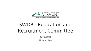 SWDB Relocation and Recruitment Committee Meeting Details