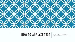 Mastering Text Analysis Techniques