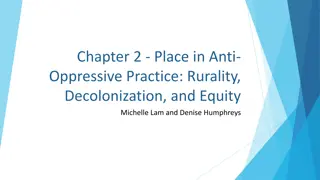 Understanding Anti-Oppressive Practices in Rural Social Work