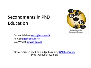 UNIKE - Universities in the Knowledge Economy Project Overview