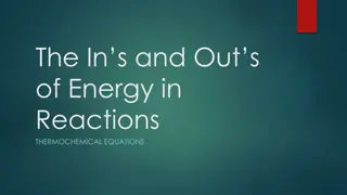 Understanding Thermochemistry and Energy in Reactions
