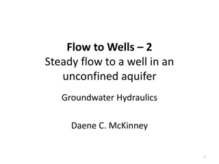 Understanding Steady Flow to Wells in Unconfined Aquifers