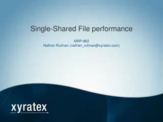 Enhancing File Performance in Scientific Applications