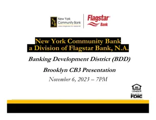 New York Community Bank: Banking Development District Expansion in Brooklyn CB3