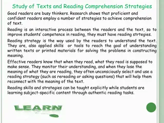 Reading Comprehension Strategies and Techniques for Effective Learning