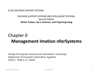 Understanding Management Information Systems for Decision-Making