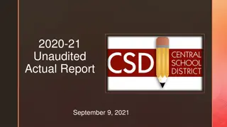 Year-End Financial Reports and Process Overview