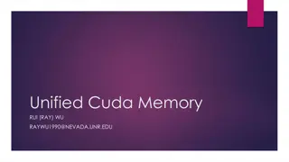Unified Memory in CUDA: Key Concepts and Implementation Details