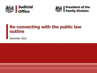 Public Law Outline Guidance for Efficient Case Management