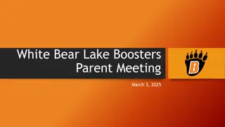 Boosters Parent Meeting and Volunteer Opportunities in White Bear Lake