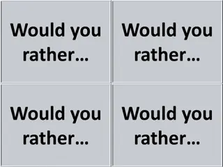 Fun Would You Rather Questions for Teachers and Educators
