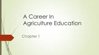 Exploring Agriculture Education: Scope, Importance, and Careers