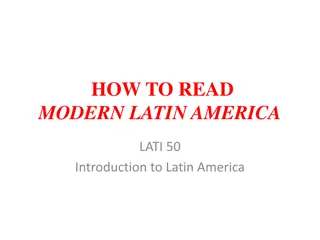 Understanding Modern Latin America: An Introduction to History and Social Structures