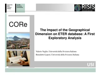 Impact of Geographical Dimension on European Tertiary Education